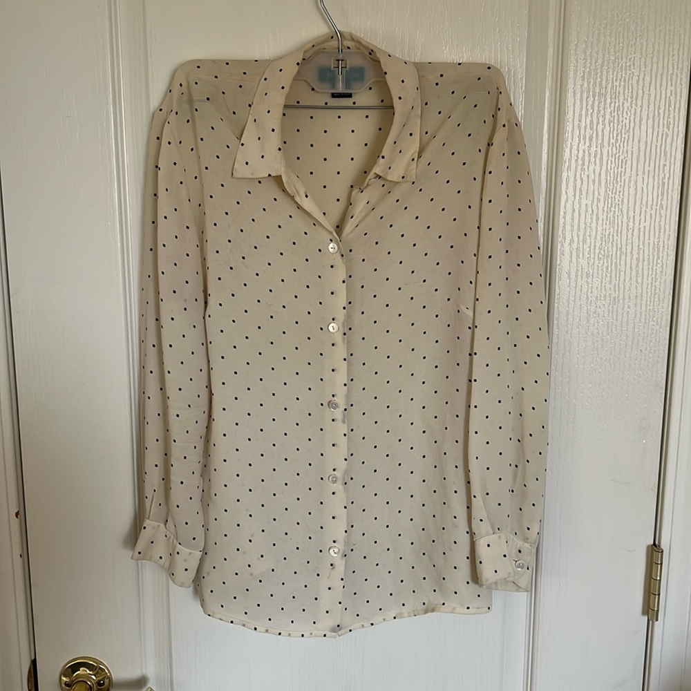 Anne Taylor blouse 100% silk